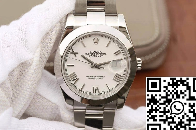 EW Datejust Factory White Rolex 41MM Dial 1221